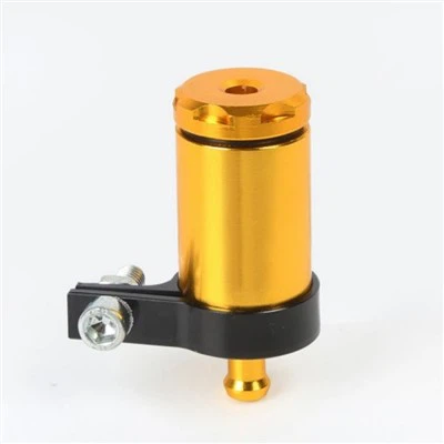 אביזרי אופנוע אחורי בלם אחורי מיכל נוזל כוס שמן מאגר מאגר CNC אלומיניום לאוניברסלי